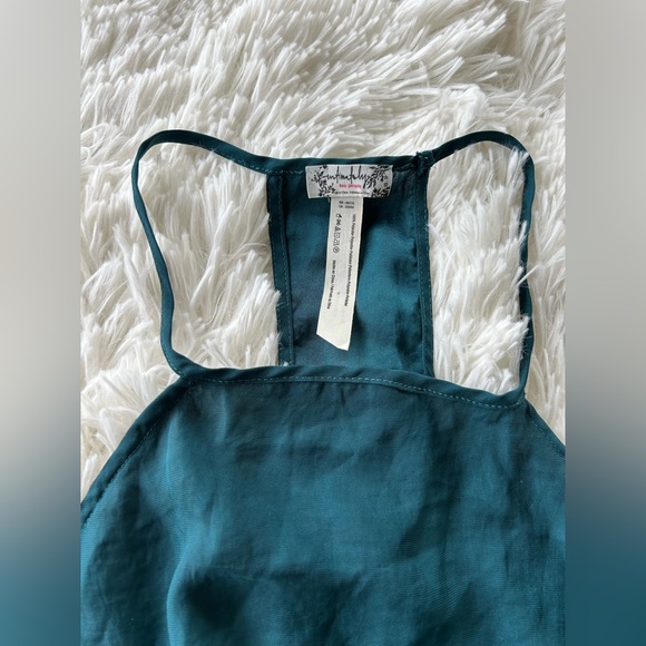 Intimately Free People | Raven Teal Slip Dress - Picture 9 of 10